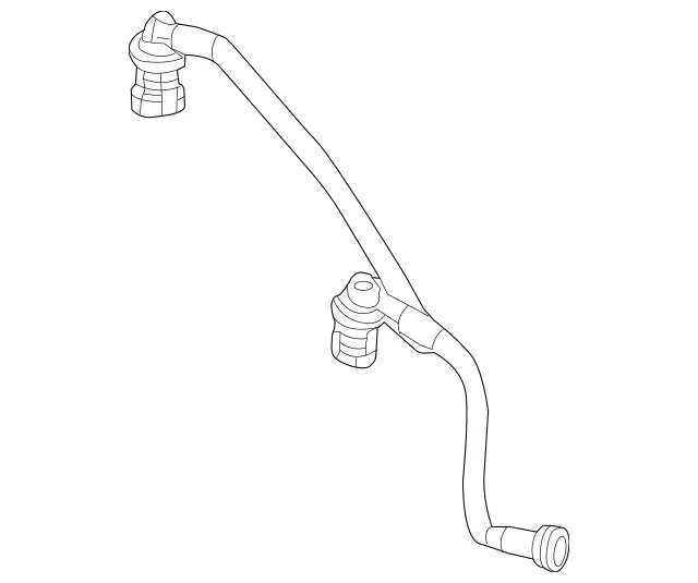 222430022964 - Brakes: Vacuum Line for Mercedes-Benz Image