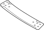 G32105DAMA - Body: Windshield Header for Infiniti Image