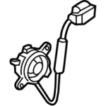 DC3Z18808F - Body: Tweeter for Ford: F-250 Super Duty, F-350 Super Duty, F-450 Super Duty Image