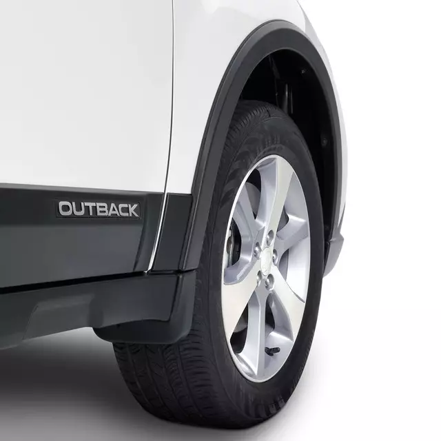 J101SAJ000 - : 2010-2014 Subaru Outback Front and Rear Splash Guard / Mud Flap Set OEM NEW for Subaru Image