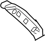 80950CL70C - : Grip Handle for INFINITI: FX35, FX45 Image