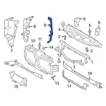PC3Z8311B - Body: Air Deflector for Ford: F-250 Super Duty, F-350 Super Duty, F-450 Super Duty Image