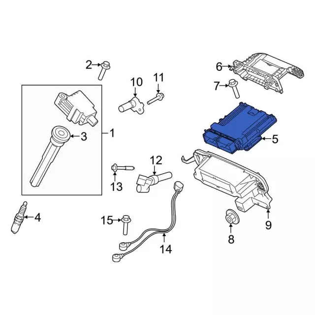 Engine Control Module (ECM) - Ford (NL3Z-12A650-FYA)