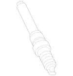 1590500 - : Spark Plug for Mercedes-Benz Image