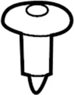 155306721 - : Engine Cover Clip for Infiniti Image