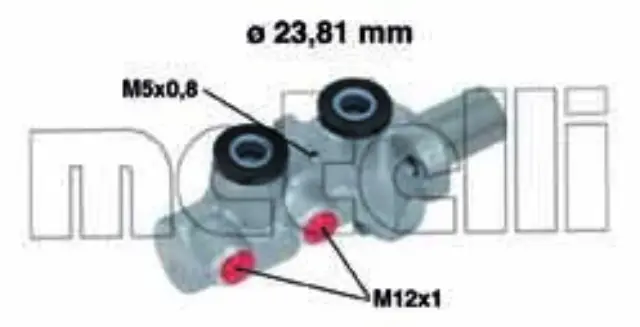 50746 - Brakes &amp; Brake Parts: Metelli Brake Master Cylinder for METELLI Image