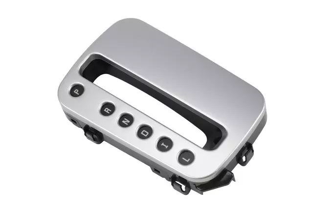 15223610 - : Satin Chrome Film Automatic Transmission Shift Indicator Bezel for GM Image