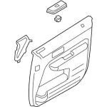7T4Z7823942AA - Body: Door Trim Panel for Ford: Edge Image
