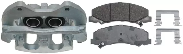 Front Driver Side Disc Brake Caliper Assembly (Loaded Non-Coated), Remanufactured - GM (19236021)