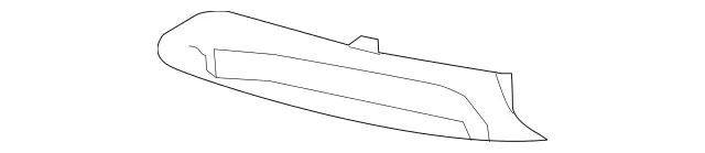 207885047464 - Attachment Parts: Trim Molding for Mercedes-Benz Image