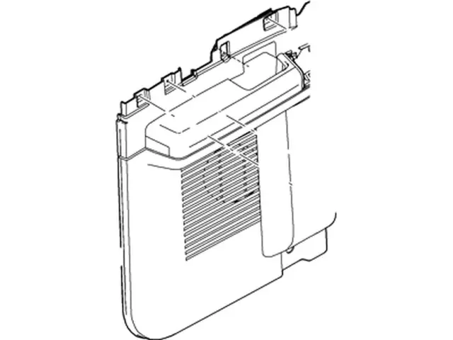 BC3Z2827406AA - Body: Door Trim Panel for Ford: F-250 Super Duty, F-350 Super Duty Image