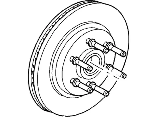 BRRC123 - Suspension: Front Hub for Ford: F-150, F-150 Heritage | Lincoln: Mark LT Image
