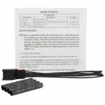 WPT394 - Electrical, Lighting and Body: License Plate Light Connector  for Ford: Crown Victoria, Edge, Escape, Expedition, Fiesta, Fusion, Mustang | Lincoln: Aviator, Continental, Corsair, MKX, MKZ, Nautilus, Navigator | Mercury: Grand Marquis, Milan Image