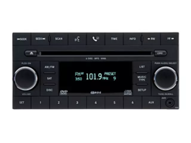 5064933AD - : Am/fm/6 Dvd/sdars Radio for Mopar Image