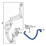 ML3Z8260J - : Upper Hose for Ford: F-150 Image