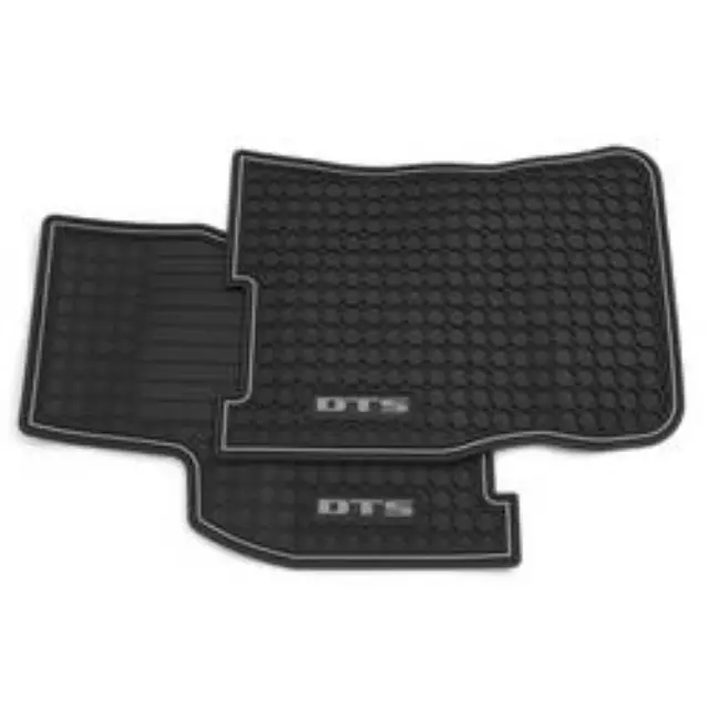 17800148 - Interior: Floor Mats - Custom Vinyl - Front Set - Ebony for Cadillac: DTS Image
