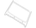4636712700 - Cowl, Front Panel: Frame Segment for Mercedes-Benz Image