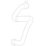 1665003900 - Radiator: Coolant Hose for Mercedes-Benz: GLE550e Image