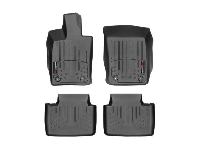44118012 - Accessories: Front &amp; Rear Black FloorLiner™ DigitalFit® for WeatherTech Image