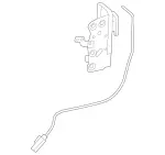 4637306901 - Rear Doors: Door Lock for Mercedes-Benz: G550 Image