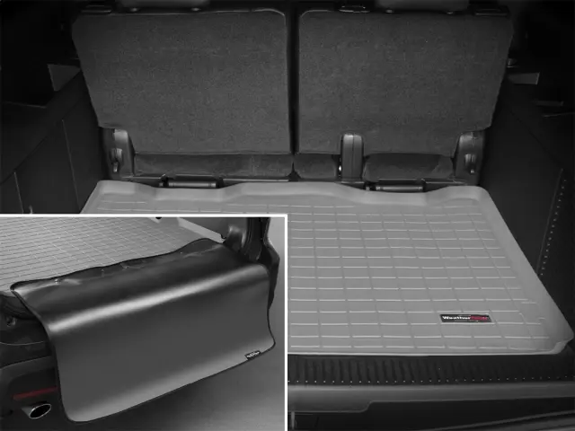 42311SK - Accessories: Cargo Liner With Bumper Protector, Gray for WeatherTech Image