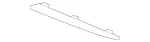 177888130064 - Attachment Parts: Trim Bar for Mercedes-Benz Image