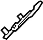 68964ZQ00B - Body: Fuse Box Door for INFINITI: QX56 Image