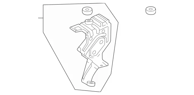 2478808001 - Bumper/Fender/Hood: Bracket, Fender for Mercedes-Benz: GLA250, GLA35 AMG, GLA45 AMG Image image