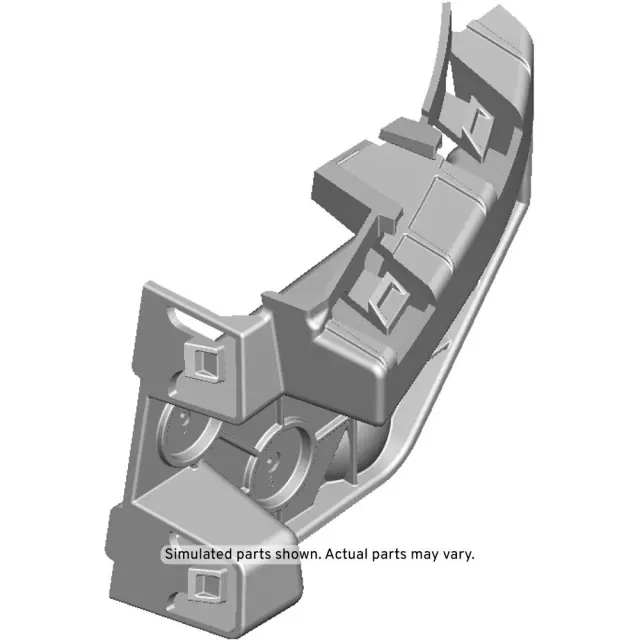 22933013 - : Part# 22933013 Passenger Side Rear Bumper Fascia Tail Lamp Opening Bracket for Buick: Envision Image