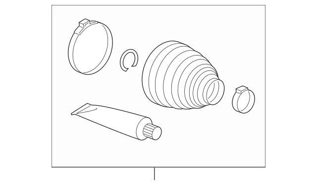 2463660191 - : Boot for Mercedes-Benz: B Electric Drive, B250e, CLA250, GLA250 Image