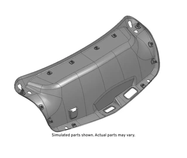 84158845 - Body: Trunk Lid Trim for Cadillac: CT6 Image