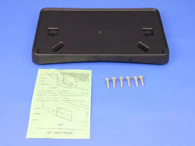 68051382AA - : Package License Plate for Mopar Image