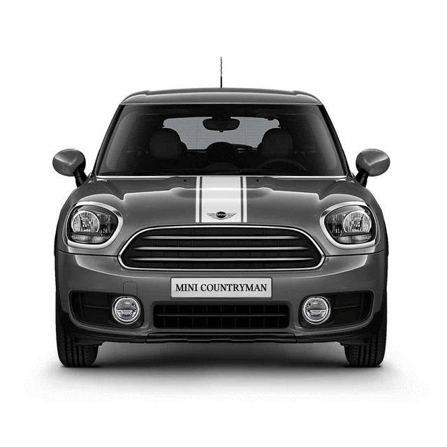 51142414409 - : Sport Stripes - White - Roof for Mini Image