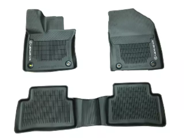 PT9087619020 - Interior: All-Weather Floor Liners - Black for Lexus: UX200, UX250h Image