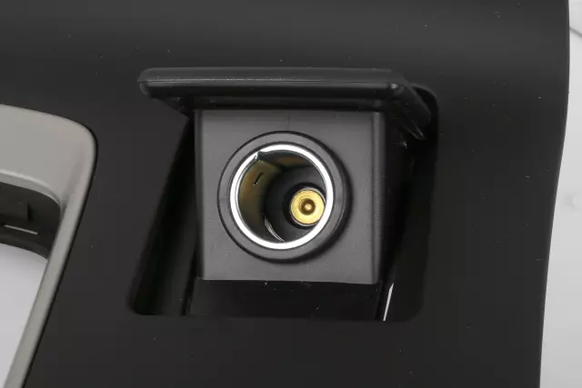 Black Front Floor Console Trim Plate - GM (84566913)