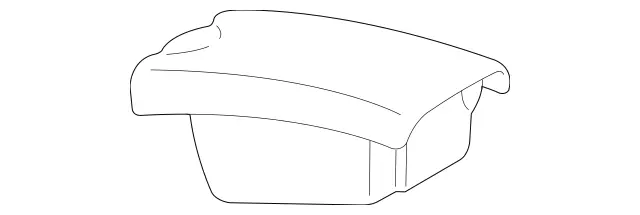 21168053399C09 - Body: Lid for Mercedes-Benz Image