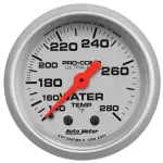 4331 - : GAUGE, WATER TEMP, 2 1/16", 140-280?F, MECHANICAL, ULTRA-LITE for AutoMeter Image