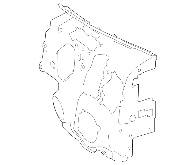 2226827501 - Panelling: Dampening, Firewall for Mercedes-Benz: Maybach S600, Maybach S650, S600, S65 AMG Image image