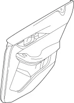 829015DA0D - : Door Trim Panel for INFINITI: QX30 Image