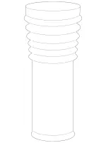 9073233300 - : Dust Cover for Mercedes-Benz: Sprinter 1500, Sprinter 2500, Sprinter 3500, Sprinter 3500XD Image