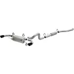 19702 - : Overland Series Black Chrome Cat-Back System for Magnaflow Image