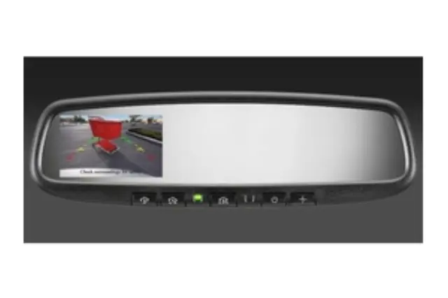 999Q6VX300 - Interior: In-Mirror Rear-View Monitor With Homelink And for Nissan: 370Z, Altima, NV3500 Image