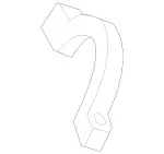 2204900041 - Exhaust System: Clamp for Mercedes-Benz Image