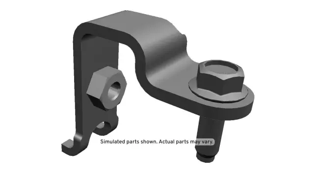 20763162 - : Rear Brake Crossover Pipe Bracket for GM Image
