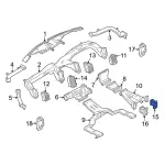 ML3Z99018A90AA - Body: Louver for Ford: F-150, F-150 Lightning, F-250 Super Duty, F-350 Super Duty, F-450 Super Duty Image