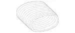6540980083 - Engine Compartment Lining/Air Intake: Accordion Hose for Mercedes-Benz Image