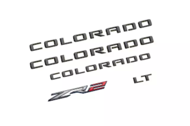 85019722 - Exterior: Emblem Pkg for Chevrolet: Colorado Image