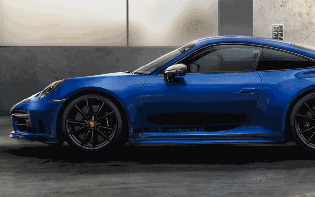 9920448203284A - Exterior: Side Model Logo - Guards Red for Porsche: 911 Image