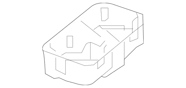 2216801991 - : Stowage for Mercedes-Benz: 250, 300S, CL550, CL600, CL63 AMG, CL65 AMG, S350, S400, S500, S550, S600, S63 AMG Image
