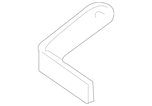 2118690614 - Body: Washer Reservoir Bracket for Mercedes-Benz Image